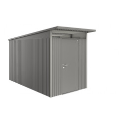 Abri de jardin métal AvantGarde BIOHORT gris 1,8x3,8m | BIOHORT