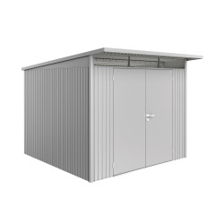 Abri de jardin métal AvantGarde BIOHORT argenté 2,6x3m | BIOHORT