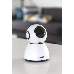 Caméra IP Wi-Fi intérieure rotative 1080 P CHACON Caméra IP Wi-Fi intérieure rotative 1080 P CHACON