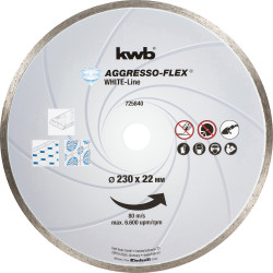 Disque à tronçonner diamant 230mm – Coupe agressive | KWB