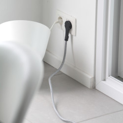 Allonge Textile 5m CHACON – Noir & Blanc | CHACON