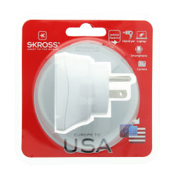 Adaptateur de voyage Europe - Etats Unis Adaptateur de voyage Europe - Etats Unis