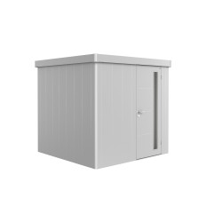 Abri de jardin métal Neo argenté BIOHORT 2,36m | BIOHORT