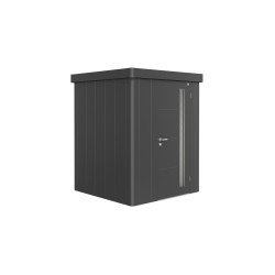 Abri de jardin métal Neo gris foncé 1.8x1.8m BIOHORT | BIOHORT