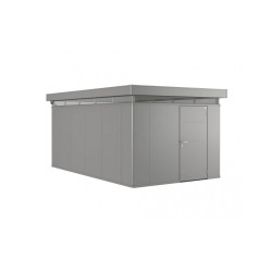 Abri de jardin métal CasaNova BIOHORT gris 3,3x5,3m gauche | BIOHORT