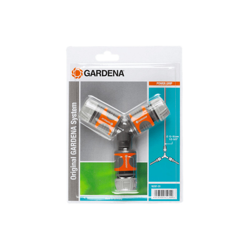 Kit dérivation tuyaux 13-15mm – Arrosage facile | GARDENA
 Kit dérivation tuyaux 13-15mm – Arrosage facile | GARDENA