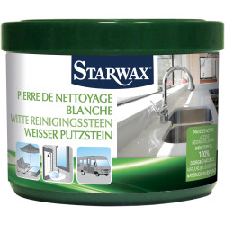 Pierre de nettoyage naturelle blanche STARWAX