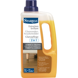 Entretien brillant pour vitrifié et stratifié 1 L STARWAX