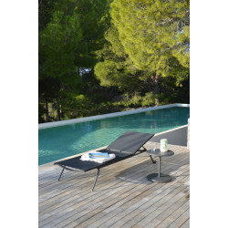 Lit de soleil 4 positions 200 x 70 x 33 cm