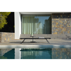 Lit de soleil 4 positions 200 x 70 x 33 cm