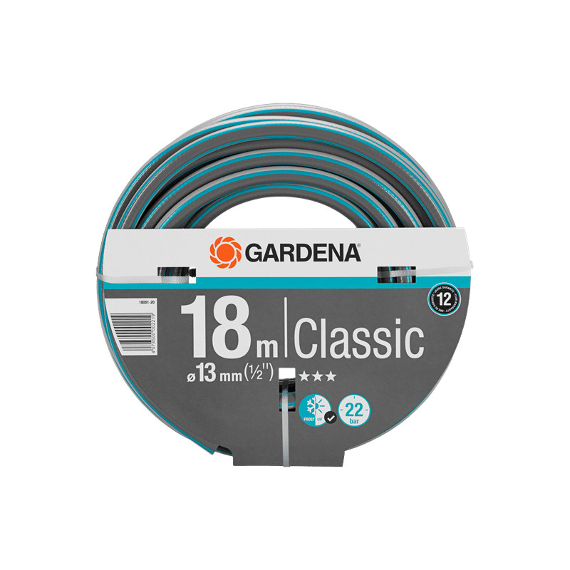 Tuyau d'arrosage Classic Ø 13 mm 18 m GARDENA