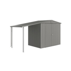 Auvent pour abri Europa gris foncé 1,5 x 1,56 x 1,7 m BIOHORT