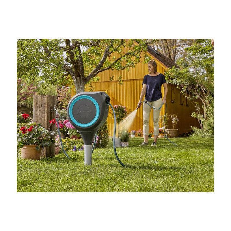 Dévidoir sur pic Roll Up S 15 m GARDENA Dévidoir sur pic Roll Up S 15 m GARDENA