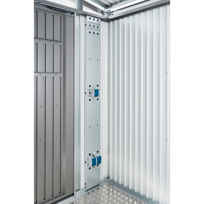 Support pour préparation électrique pour abri Europa et armoire à outils BIOHORT Support pour préparation électrique pour abri Europa et armoire à outils BIOHORT