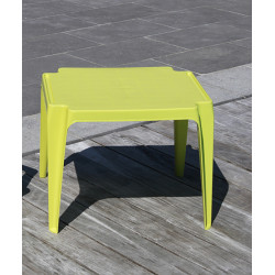 Table de jardin pour enfant lime