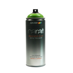 Peinture aérosol Carat Vert Lemon brillante 0,4 L MOTIP