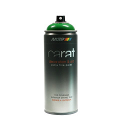 Peinture aérosol Carat Lutece vert brillante 0,4L | MOTIP