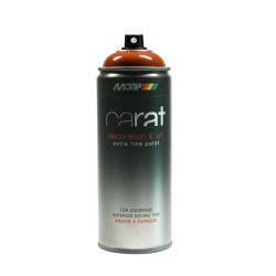 Peinture aérosol Carat Brun Orangé brillante 0,4 L MOTIP