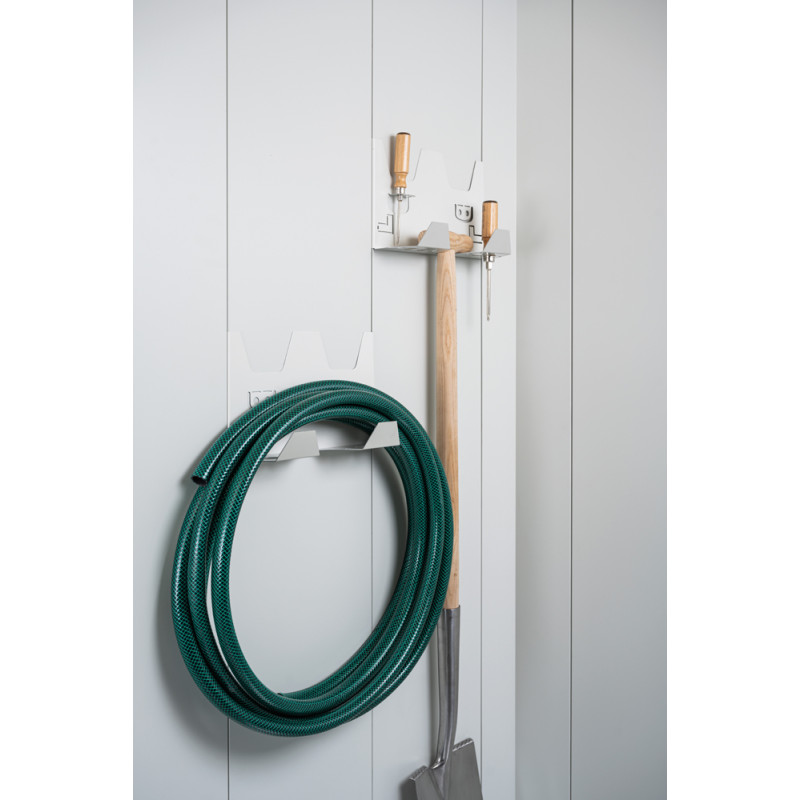 Support pour outils blanc 2 pièces BIOHORT Support pour outils blanc 2 pièces BIOHORT