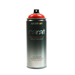 Peinture Aérosol Carat Rouge Feu Brillante 0,4L | MOTIP