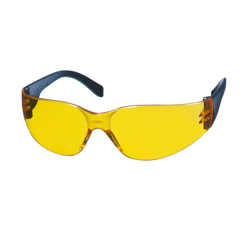 Lunettes de protection, de loisirs, jaunes transparentes, renforce les contrastes au crépuscule