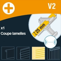 Coupeur de Lamelles 25 mm V2 – Facilite la coupe | INVENTIV