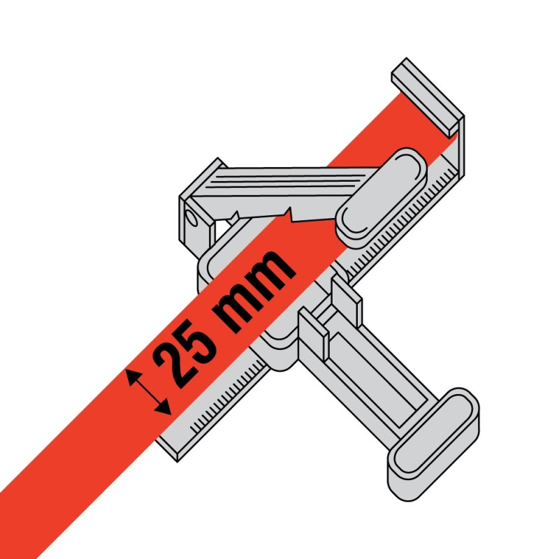 Coupeur de Lamelles 25 mm V2 – Facilite la coupe | INVENTIV