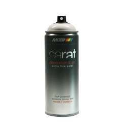 Peinture aérosol Carat Blanc Pur brillante 0,4 L | MOTIP