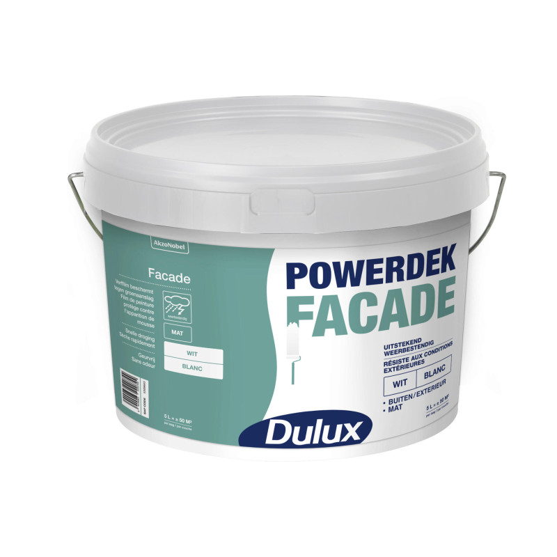 Peinture pour façade Powerdek blanche 5 L DULUX