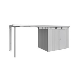 Auvent Abri HighLine Argenté BIOHORT 2,82m | BIOHORT