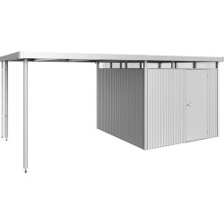 Auvent HighLine Argenté BIOHORT - Abri de Jardin 2.82m | BIOHORT