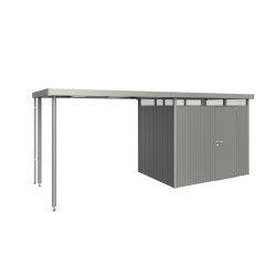 Auvent HighLine BIOHORT Gris Métallisé 2.82m | BIOHORT