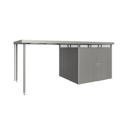 Auvent HighLine BIOHORT Gris Métallisé 2.82m | BIOHORT