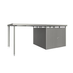 Auvent HighLine BIOHORT Gris Métallisé 2.82m | BIOHORT