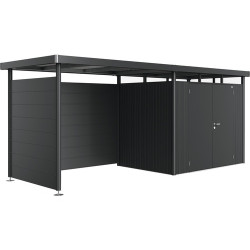 Paroi latérale HighLine gris foncé BIOHORT 1,57x1,81m | BIOHORT