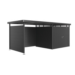 Paroi latérale HighLine gris foncé BIOHORT 1,97x1,81m | BIOHORT