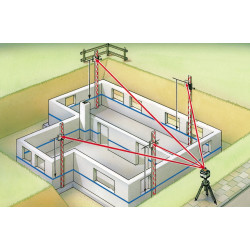 Laser rotatif automatique Quadrum 410 S LASERLINER Laser rotatif automatique Quadrum 410 S LASERLINER