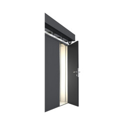 Porte supplémentaire droite BIOHORT CasaNova gris foncé | BIOHORT
