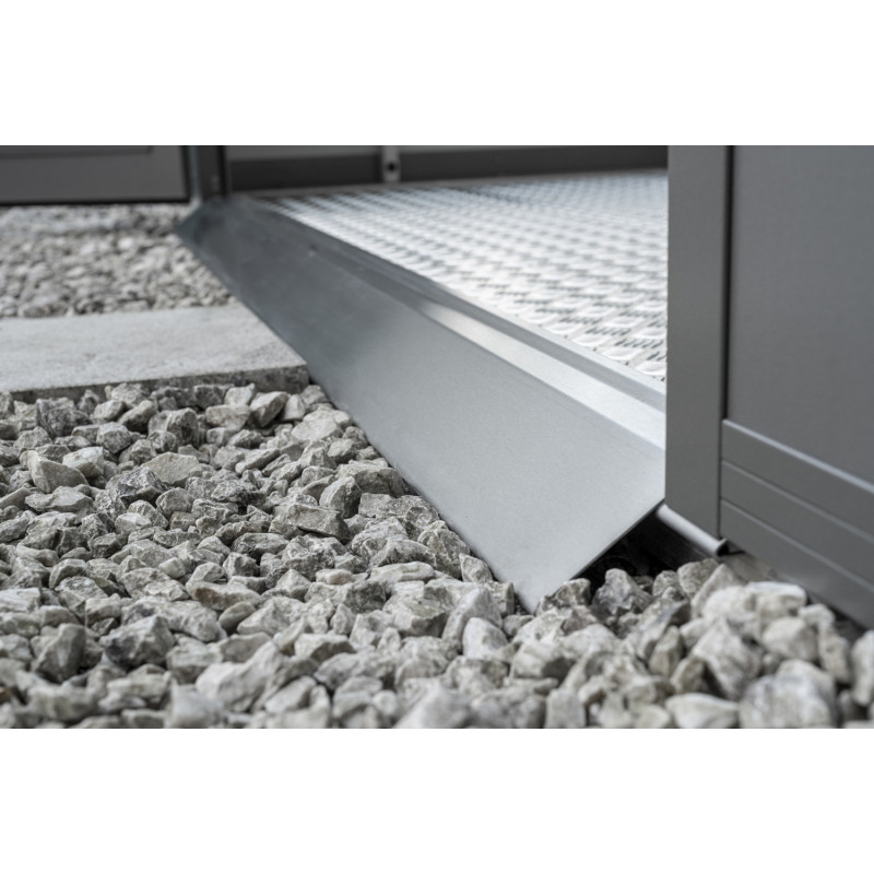 Seuil de rampe pour porte standard d'abri CasaNova BIOHORT