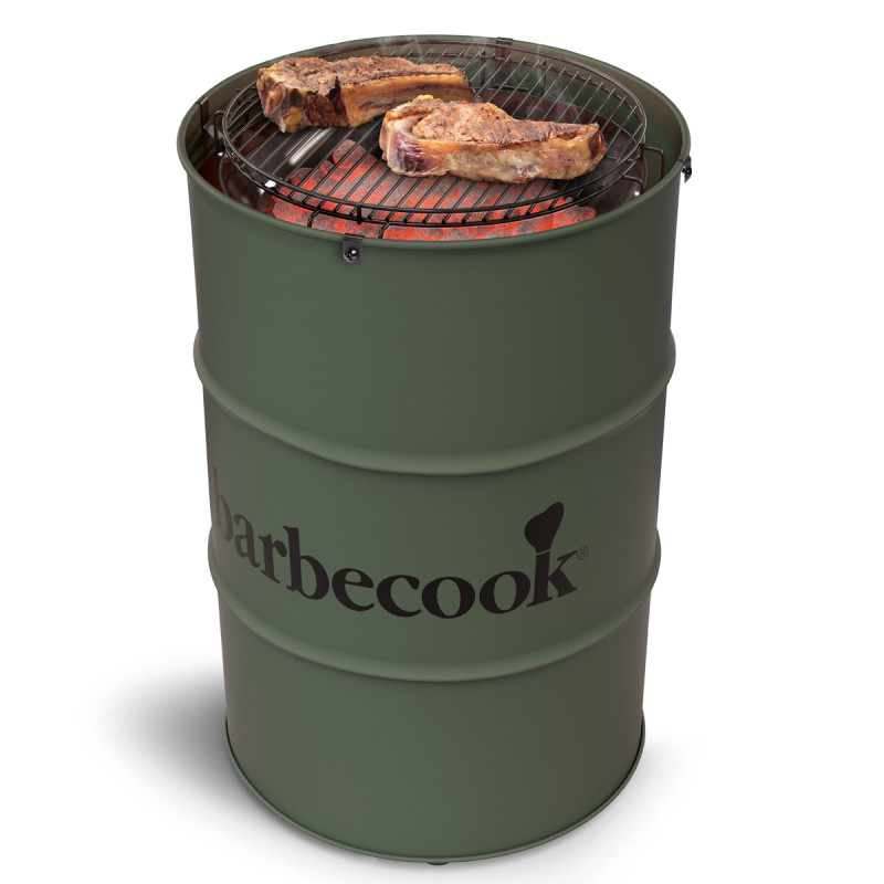 Barbecue au charbon Edson kaki BARBECOOK