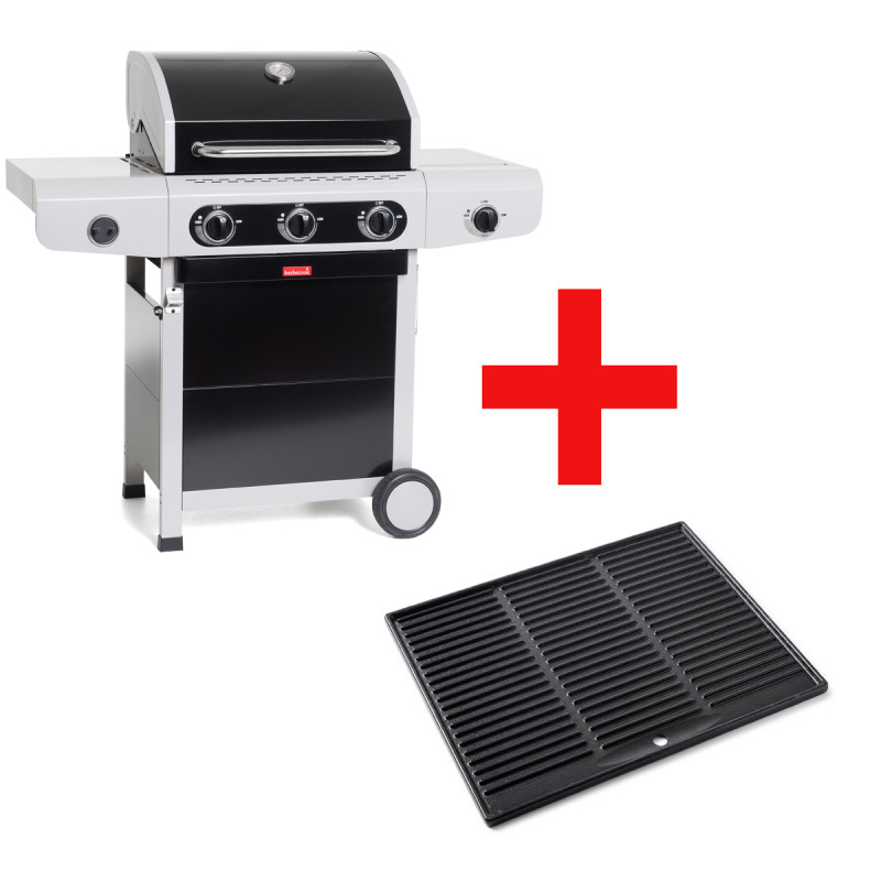 Barbecue au gaz Siesta 310 Black Edition BARBECOOK