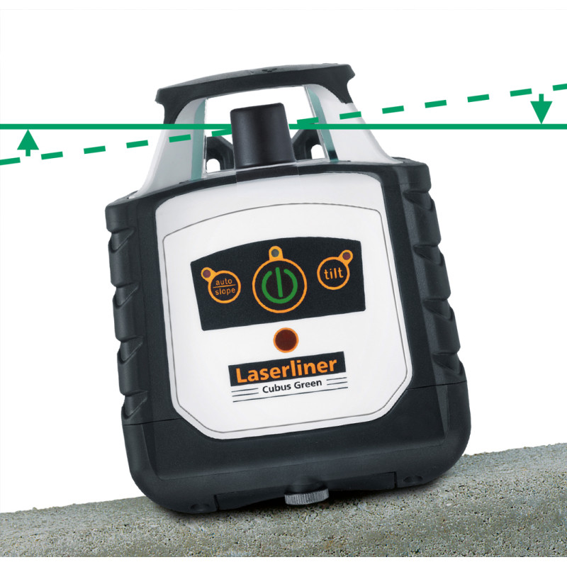 Niveau laser rotatif automatique Cubus G 110 S LASERLINER Niveau laser rotatif automatique Cubus G 110 S LASERLINER