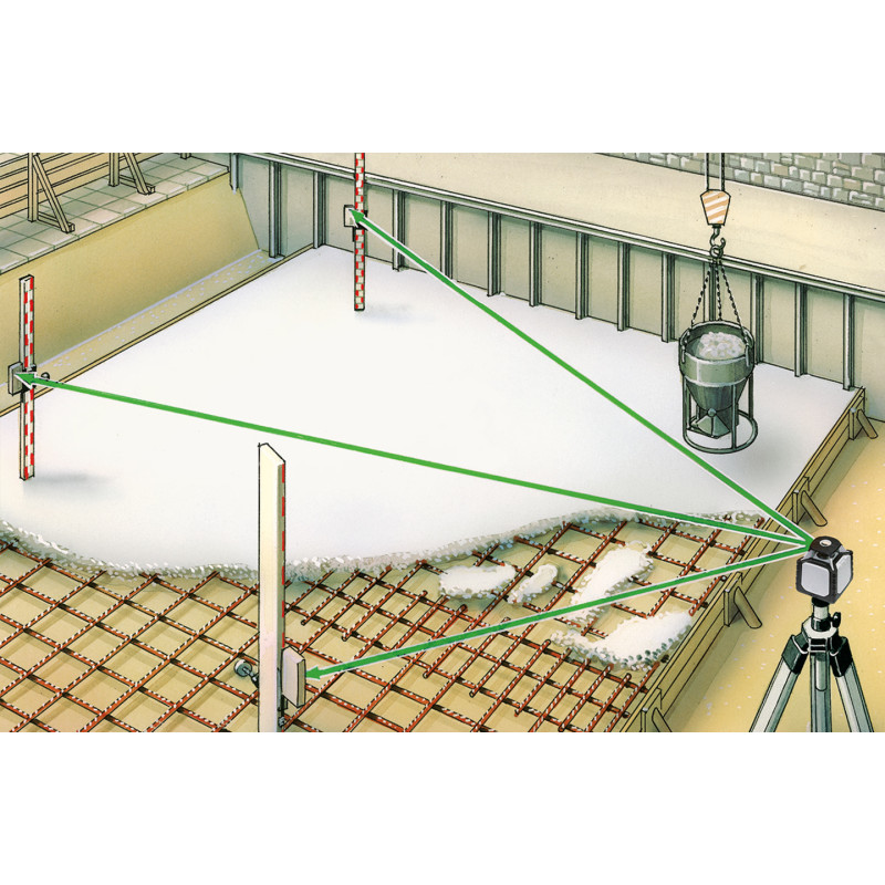 Niveau laser rotatif automatique Cubus G 110 S LASERLINER Niveau laser rotatif automatique Cubus G 110 S LASERLINER
