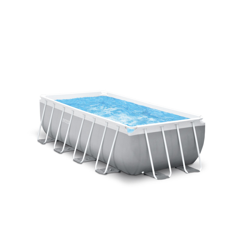 Piscine tubulaire Frame rectangulaire avec épurateur à cartouche 4 x 2 x 1,22 m INTEX