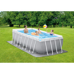 Piscine tubulaire Frame rectangulaire avec épurateur à cartouche 4 x 2 x 1,22 m INTEX Piscine tubulaire Frame rectangulaire avec épurateur à cartouche 4 x 2 x 1,22 m INTEX