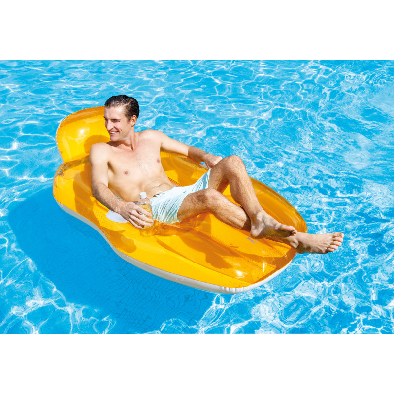 Lit de piscine gonflable Chilling INTEX Lit de piscine gonflable Chilling INTEX