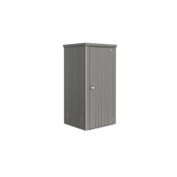 Armoire à outils BIOHORT gris métallisé 0,93x0,83x1,83m | BIOHORT