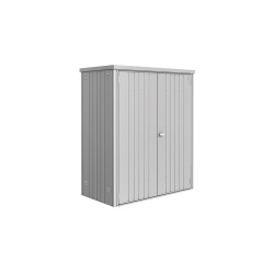 Armoire à outils BIOHORT Argenté 1,55m - Rangement Jardin | BIOHORT
