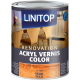 Vernis acrylique Color Renovation pour boiserie intérieure Teck 0,75 L LINITOP