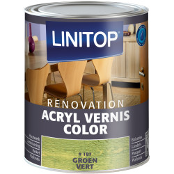 Vernis Bois Intérieur Vert – Rénovation Facile | LINITOP

